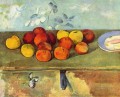 Apples and Biscuits Paul Cezanne Impressionism still life
